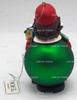 Department 56 Village Collector Ornament Green With Man Holding D56 Box 18590