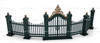 Department 56 Village Wrought Iron Gate & Fence Metal Accessory 9 Pc Set 55140