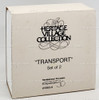 Department 56 Transport Set of 2 City Bus & Milk Truck Heritage Village 59838