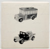 Department 56 Transport Set of 2 City Bus & Milk Truck Heritage Village 59838
