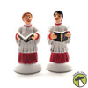 Department 56 Dickens' Village Hallelujah Accessory Figurine Set of 2 NEW