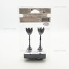 Lemax Gargoyle Lamp Post Halloween Village Set of 2 #14829
