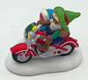 Department 56 Motorcycle Test Drive North PoleSeriesVillage Accessory Figurine