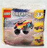 LEGO® Creator 3-in-1 Mini Convertible Monster Truck 55 Piece Building Set 30691