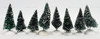Department 56 Village Frosted Topiary Trees Set of 8 No. 52027