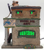 Department 56 Rusty's Needle Tattoos Snow Village Halloween Lighted Building