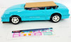 Barbie Blue and Pink Mustang Vehicle 1997 Mattel 65032