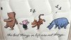 Disney Winnie The Pooh at Primark Off White Duffle Bag 83710 Best Things In Life