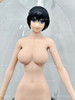 Super Flexible Female Seamless Large Bust Pale Black Hair Blue Eyes Figure