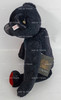 Steiff Rocks! Queen Teddy Bear Black Mohair Red Velvet Paws #355783