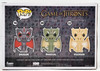Funko POP Game of Thrones Drogon Rhaegal and Viserion Vinyl Figure Set