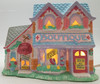 Cottontail Lane Lighted Dress & Beauty ShopLighted Building 12301 Midwest