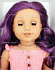 Truly Me 86 American Girl Doll Purple Hair Brown Eyes Tan Skin 89793