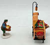 Department 56 Chelsea Market Fruit Monger & Cart Set of 2 Village Accessories