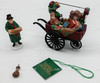 Department 56 Chelsea Market Curiosities Monger & Cart Set of 2 Accessories