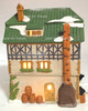 Department 56 E. Staubr Backer Alpine Village Series Lighted Building 6540-4