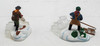 Department 56 Blue Star Ice Harvesters Heritage Village Accessories Set of 2