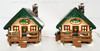 Department 56 Fisherman's Nook Cabins Set of 2 Original Snow Village 54615