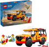 LEGO City Lifeguard Beach Rescue Truck Toy - Building Set