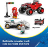 LEGO Sonic The Hedgehog Silvers Car vs. Knuckles Monster Truck Building Toy
