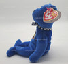 Ty Beanie Babies Racing Gold the Blue Bear NASCAR Daytona 500 Plush 2008
