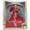 2019 Holiday Barbie Doll Barbie Signature 2018 Blonde In Red Gown Mattel FXF01