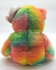 Ty Beanie Buddy Peace the Bear Vivid Plush 1998