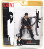 Scarface The Fall Action Figure with Machine Gun 2005 Mezco Toyz #19822