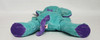 Ty Pillow Pals Squirt the Elephant Teal Plush with Purple Ears 1998