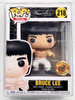 Funko POP Movies Bruce Lee White Pants and Scars 218 Vinyl Figure Bait Exclusive