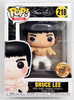 Funko POP Movies Bruce Lee White Pants and Scars 218 Vinyl Figure Bait Exclusive