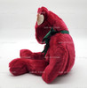 Ty Beanie Buddies Teddy the New Faced Cranberry Bear Plush 1995