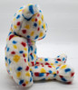 Ty Beanie Buddies Ty 2k the Bear Plush with Blue, Yellow and Red Spots 1999