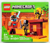LEGO Minecraft The Nether Lava Battle 99 Piece Building Kit 21266