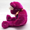 Ty Beanie Buddies Millennium the Bear Fuchsia Pink Plush 1999