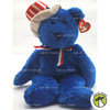 Ty Beanie Buddies Sam the Blue Bear Plush 2005