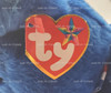 Ty Beanie Buddies Sam the Blue Bear Plush 2005