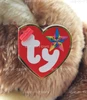 Ty Beanie Buddies Always the Bear Holding Rose Plush 2005