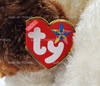 Ty Beanie Buddies Sampson the Dog Brown and White Plush 2003
