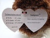 Ty Beanie Buddies Sampson the Dog Brown and White Plush 2003