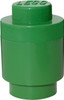 Lego 1 Stud Round Storage Brick Green