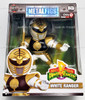 MetalFigs Mighty Morphin' Power Rangers White Ranger Diecast Figure Jada Toys