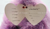 Ty Beanie Classics Lilacbeary the Purple Bear Plush