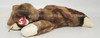 Ty Beanie Buddies Pounce the Brown and White Cat Plush