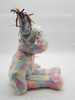 Ty Beanie Buddy Birthday Buddy the Multi-colored Bear Plush