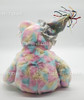 Ty Beanie Buddy Birthday Buddy the Multi-colored Bear Plush