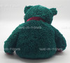 Ty Beanie Buddy 2001 Holiday Teddy Bear Dark Green Plush