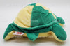 Ty Pillow Pals Snap the Turtle Green and Yellow Shell Plush