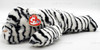 Ty Beanie Buddy White Tiger with Blue Eyes Plush