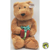 Ty Beanie Buddy Gifts the Holiday Bear Brown 14" Plush 2005